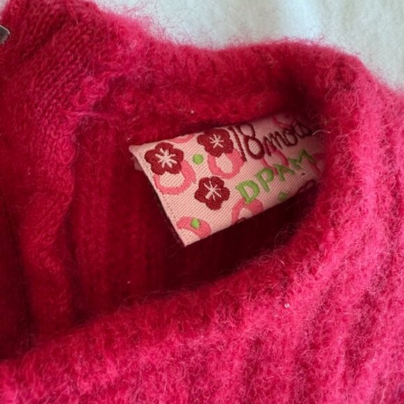 Petite Fille “Feuille” Wool Overalls – Size 18 Months - Picture 7 of 10